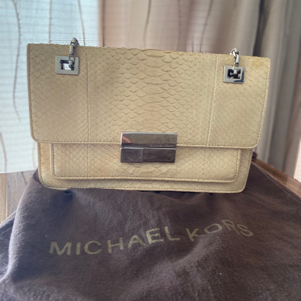 Limited edition python Michael Kors bag